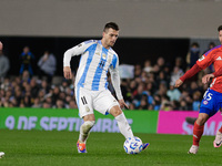 Giovani Lo Celso of Argentina in action during the FIFA World Cup 2026 Qualifier match between Argentina and Chile at Estadio Mas Monumental...