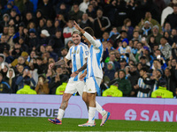 Paulo Dybala of Argentina celebrates after scoring the third goal of his team during the FIFA World Cup 2026 Qualifier match between Argenti...