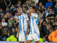 Paulo Dybala of Argentina celebrates after scoring the third goal of his team during the FIFA World Cup 2026 Qualifier match between Argenti...