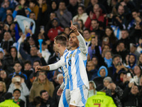 Paulo Dybala of Argentina celebrates after scoring the third goal of his team during the FIFA World Cup 2026 Qualifier match between Argenti...