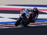 Alex Marquez of Spain and Gresini Racing MotoGP rides on track during Free Practice of MotoGP Of San Marino at Misano World Circuit in Misan...