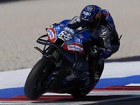 Miguel Oliveira of Portugal and Trackhouse Racing rides on track during Free Practice of MotoGP of San Marino at Misano World Circuit in Mis...