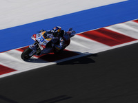 Alex Marquez of Spain and Gresini Racing MotoGP rides on track during Free Practice of MotoGP Of San Marino at Misano World Circuit in Misan...