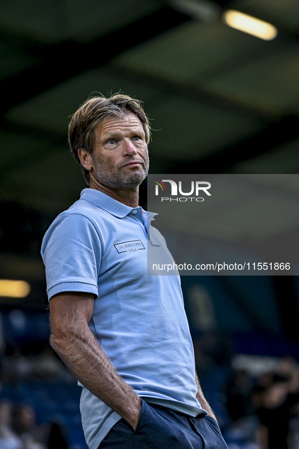 During the match between De Graafschap and Eindhoven at Stadium De Vijverberg for the Dutch KeukenKampioen Divisie 5th round season 2024-202...