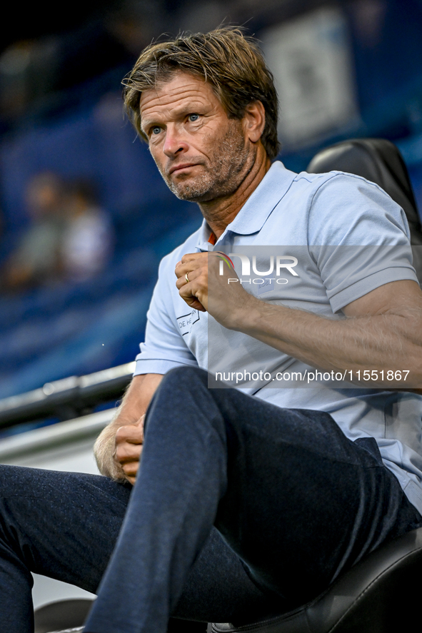 De Graafschap trainer Jan Vreman during the match De Graafschap vs. Eindhoven at the Stadium De Vijverberg for the Dutch KeukenKampioen Divi...