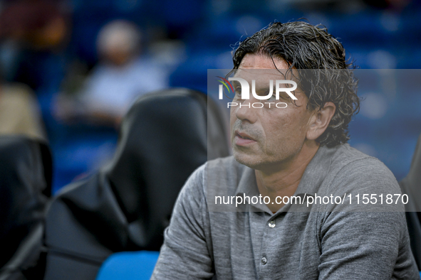 FC Eindhoven trainer Maurice Verberne during the match De Graafschap vs. Eindhoven at the Stadium De Vijverberg for the Dutch KeukenKampioen...