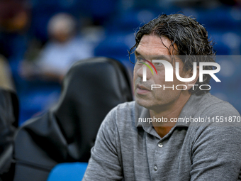 FC Eindhoven trainer Maurice Verberne during the match De Graafschap vs. Eindhoven at the Stadium De Vijverberg for the Dutch KeukenKampioen...