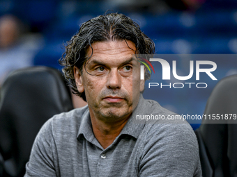 FC Eindhoven trainer Maurice Verberne during the match De Graafschap vs. Eindhoven at the Stadium De Vijverberg for the Dutch KeukenKampioen...