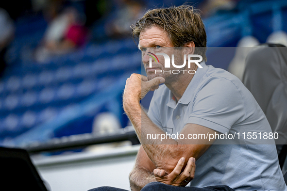 De Graafschap trainer Jan Vreman during the match De Graafschap vs. Eindhoven at the Stadium De Vijverberg for the Dutch KeukenKampioen Divi...