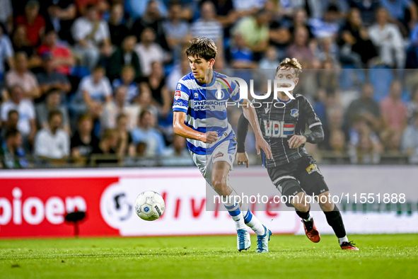 De Graafschap player Rowan Besselink during the match De Graafschap vs. Eindhoven at Stadium De Vijverberg for the Dutch KeukenKampioen Divi...