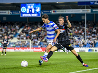 De Graafschap player Rowan Besselink and FC Eindhoven player Daan Huisman during the match De Graafschap vs. Eindhoven at the Stadium De Vij...