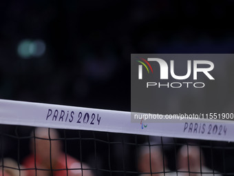 A detailed view of the Men's Sitting Volleyball Bronze Medal Match on day nine of the Paris 2024 Summer Paralympic Games at North Paris Aren...