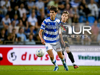 De Graafschap player Rowan Besselink during the match De Graafschap vs. Eindhoven at Stadium De Vijverberg for the Dutch KeukenKampioen Divi...