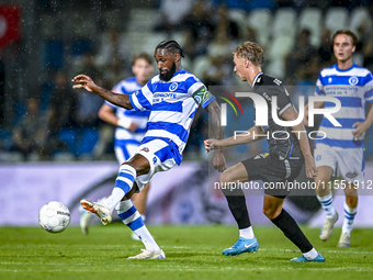 De Graafschap player Jeffry Fortes plays during the match between De Graafschap and Eindhoven at Stadium De Vijverberg for the Dutch KeukenK...