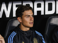 Paulo Dybala of Argentina looks on before the FIFA World Cup 2026 Qualifier match between Argentina and Chile at Estadio Mas Monumental Anto...