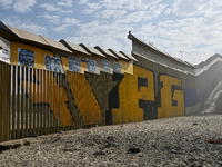 A new interactive mural of deported veterans, ''The Deported Veterans Diaspora,'' is at the Playas de Tijuana beach border wall on the Tijua...