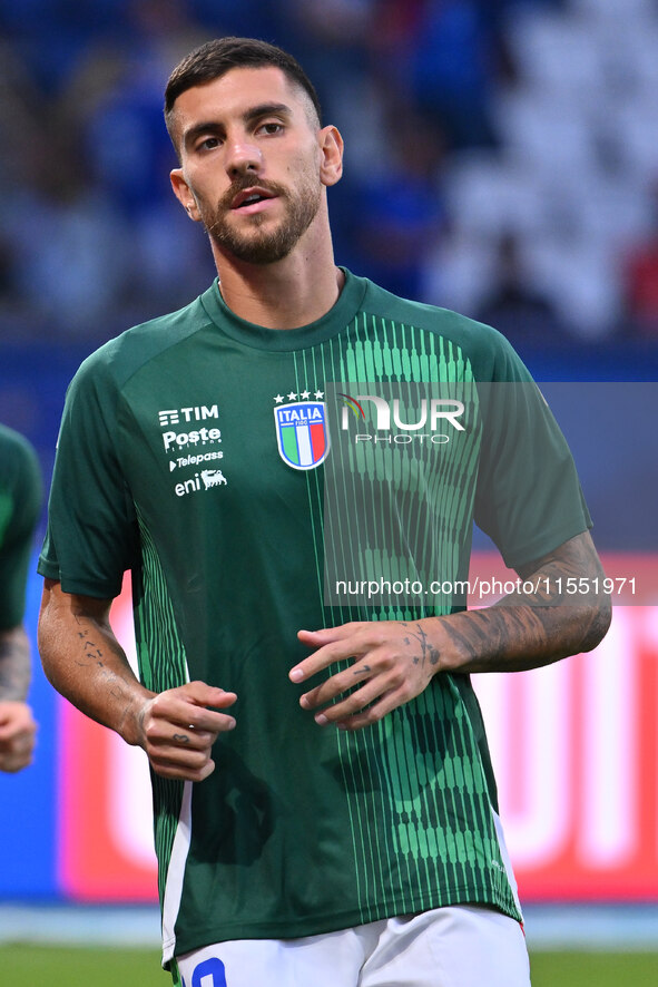 Lorenzo Pellegrini (ITA) during the UEFA National League Matchday 1 match between France and Italy at the Parc des Princes Stadium in Paris,...