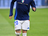 Mattia Zaccagni (ITA) during the UEFA National League Matchday 1 match between France and Italy at the Parc des Princes Stadium in Paris, Fr...