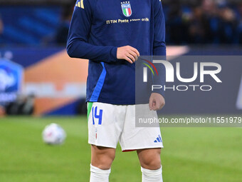 Marco Brescianini (ITA) during the UEFA National League Matchday 1 match between France and Italy at the Parc des Princes Stadium in Paris,...