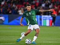 Lorenzo Pellegrini (ITA) during the UEFA National League Matchday 1 match between France and Italy at the Parc des Princes Stadium in Paris,...