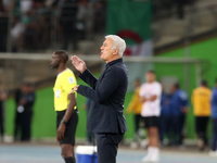 Algerian coach Vladimir Petkovic reacts during the African Cup of Nations (CAN 2025) qualifying football match between Algeria and Equatoria...