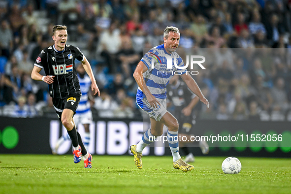 De Graafschap player Ralf Seuntjens during the match De Graafschap vs. Eindhoven at Stadium De Vijverberg for the Dutch KeukenKampioen Divis...