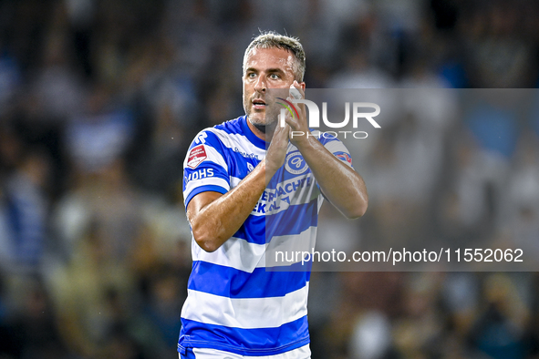 De Graafschap player Ralf Seuntjens during the match De Graafschap vs. Eindhoven at Stadium De Vijverberg for the Dutch KeukenKampioen Divis...