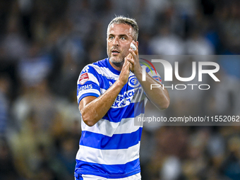 De Graafschap player Ralf Seuntjens during the match De Graafschap vs. Eindhoven at Stadium De Vijverberg for the Dutch KeukenKampioen Divis...