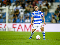 De Graafschap player Levi Schoppema plays during the match between De Graafschap and Eindhoven at Stadium De Vijverberg for the Dutch Keuken...