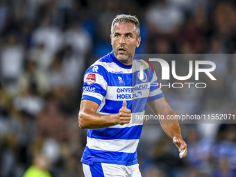 De Graafschap player Ralf Seuntjens plays during the match between De Graafschap and Eindhoven at Stadium De Vijverberg for the Dutch Keuken...