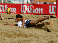 Iurisci M. - Marini Da Costa G. (White) vs. Lupo D. - Zaytsev I. (Green) during Fonzies Campionato Italiano Assoluti Femminili e Maschili 20...