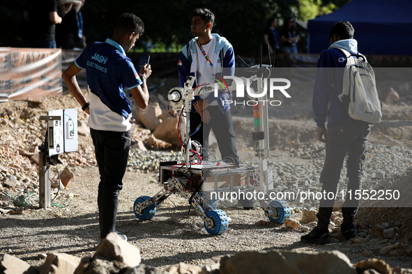 The International Mars Rover Challenge takes place at the AGH University of Science and Technology in Krakow, Poland, on September 6, 2024....