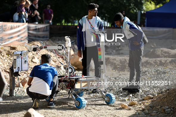 The International Mars Rover Challenge takes place at the AGH University of Science and Technology in Krakow, Poland, on September 6, 2024....