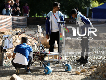 The International Mars Rover Challenge takes place at the AGH University of Science and Technology in Krakow, Poland, on September 6, 2024....