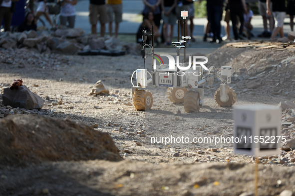 The International Mars Rover Challenge takes place at the AGH University of Science and Technology in Krakow, Poland, on September 6, 2024....