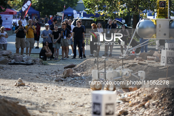 The International Mars Rover Challenge takes place at the AGH University of Science and Technology in Krakow, Poland, on September 6, 2024....