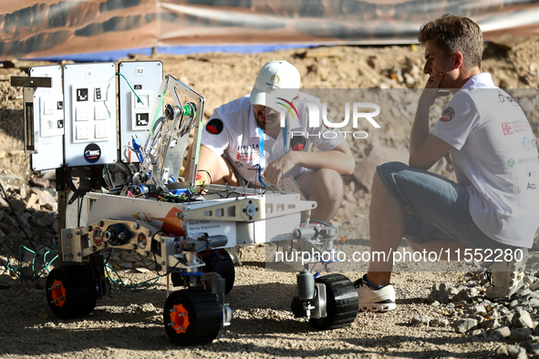 The International Mars Rover Challenge takes place at the AGH University of Science and Technology in Krakow, Poland, on September 6, 2024....