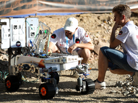 The International Mars Rover Challenge takes place at the AGH University of Science and Technology in Krakow, Poland, on September 6, 2024....