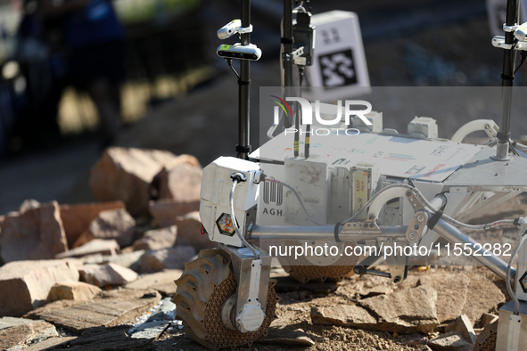 The International Mars Rover Challenge takes place at the AGH University of Science and Technology in Krakow, Poland, on September 6, 2024....