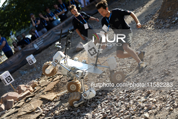 The International Mars Rover Challenge takes place at the AGH University of Science and Technology in Krakow, Poland, on September 6, 2024....