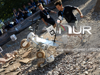 The International Mars Rover Challenge takes place at the AGH University of Science and Technology in Krakow, Poland, on September 6, 2024....