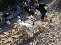 The International Mars Rover Challenge takes place at the AGH University of Science and Technology in Krakow, Poland, on September 6, 2024....