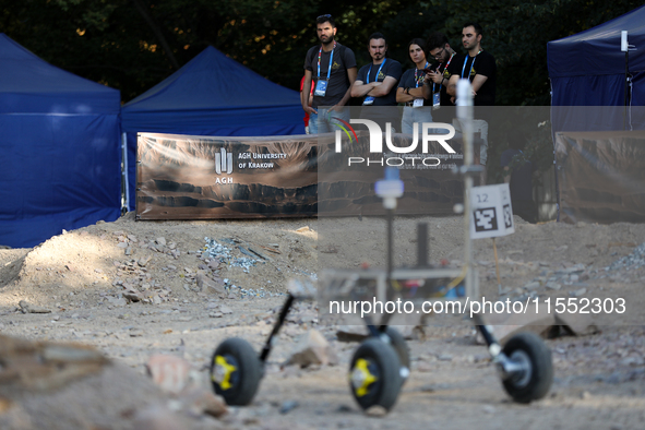 The International Mars Rover Challenge takes place at the AGH University of Science and Technology in Krakow, Poland, on September 6, 2024....