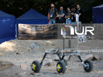 The International Mars Rover Challenge takes place at the AGH University of Science and Technology in Krakow, Poland, on September 6, 2024....