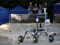 The International Mars Rover Challenge takes place at the AGH University of Science and Technology in Krakow, Poland, on September 6, 2024....