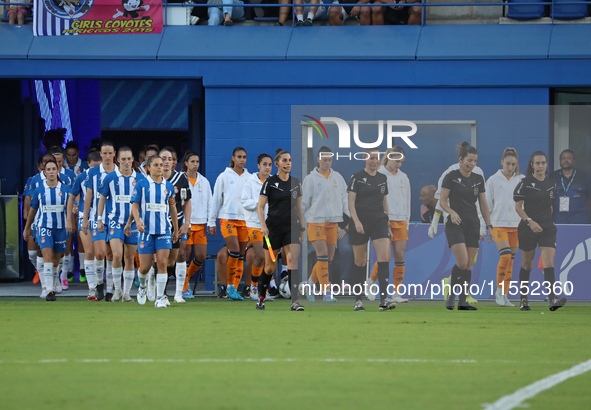 The match between RCD Espanyol Women and Real Madrid CF Women, corresponding to week 1 of the Liga F, takes place at the Dani Jarque Sports...