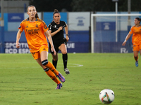 Caroline Weir plays during the match between RCD Espanyol Women and Real Madrid CF Women, corresponding to week 1 of the Liga F, at the Dani...