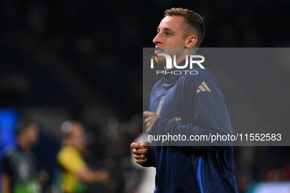 Davide Frattesi (ITA) during the UEFA National League Matchday 1 match between France and Italy at the Parc des Princes Stadium in Paris, Fr...