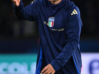 Davide Frattesi (ITA) during the UEFA National League Matchday 1 match between France and Italy at the Parc des Princes Stadium in Paris, Fr...