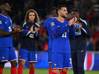 Theo Hernandez (FRA) during the UEFA National League Matchday 1 match between France and Italy at the Parc des Princes Stadium in Paris, Fra...